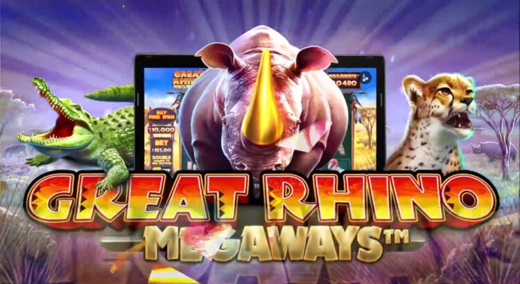 Tips Menang Perkalian x20.000 untuk Slot Pragmatic Mudah Menang Great Rhino Megaways, Auto Maxwin!